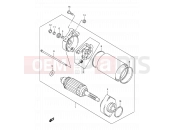 SUZUKI TL1000S X (1999) 21 - STARTING MOTOR