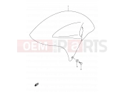 SUZUKI TL1000S X (1999) 36 - FRONT FENDER