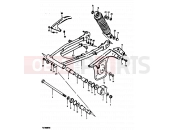SUZUKI TS100ER X (1999) 50 - REAR SWINGING ARM