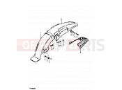 SUZUKI TS100ER X (1999) 51 - REAR FENDER
