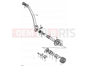 SUZUKI TS125ER N (1992) 12 - KICK STARTER