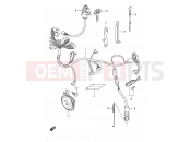 SUZUKI TS125ER Z (1982) 33B - WIRING HARNESS (MODEL R P31)