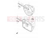 SUZUKI TS125ER Z (1982) 45 - HEADLAMP HOUSING