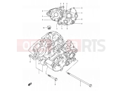 SUZUKI TS125ER L (1990) 2 - CRANKCASE