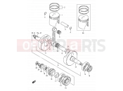 SUZUKI TS125ER R (1994) 4 - CRANKSHAFT