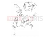 SUZUKI TS125ERC N (1992) 40 - FUEL TANK
