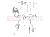 SUZUKI TS125ERC R (1994) 33 - WIRING HARNESS