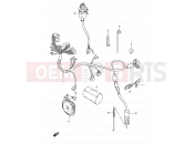 SUZUKI TS125ERC R (1994) 33A - WIRING HARNESS (MODEL R P09)