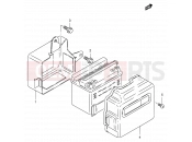 SUZUKI TS125ERC W (1998) 22 - BATTERY HOLDER