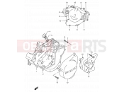 SUZUKI TS125R P (1993) 4 - CRANKCASE COVER