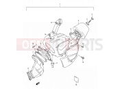 SUZUKI TS125R P (1993) 8 - AIR CLEANER
