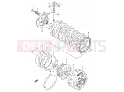 SUZUKI TS125R P (1993) 13 - CLUTCH