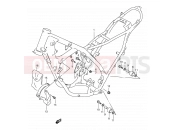 SUZUKI TS125R P (1993) 28 - FRAME (MODEL K/L/M/N/P)