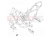 SUZUKI TS125R P (1993) 28A - FRAME (MODEL R)