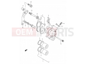 SUZUKI TS125R P (1993) 43 - FRONT CALIPER