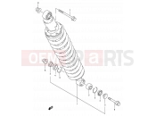 SUZUKI TS125R P (1993) 46 - REAR SHOCK ABSORBER