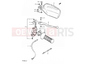 SUZUKI TS125X / TS125XU E (1984) 48 - RIGHT HANDLE SWITCH (MODEL E E18 F.NO.106210-/MODEL F/G)
