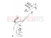 SUZUKI TS125X / TS125XU G (1986) 7 - MUFFLER