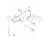 SUZUKI TS125X / TS125XU G (1986) 35 - FRAME COVER