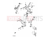 SUZUKI TS125X / TS125XU G (1986) 40 - STEERING STEM (MODEL F/G)