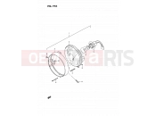 SUZUKI TS185ER K (1989) 19A - HEADLAMP (MODEL N/P/R E24)