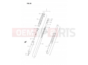 SUZUKI TS185ER K (1989) 36 - FRONT FORK
