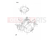 SUZUKI TS185ER N (1992) 3 - CRANKCASE COVER