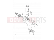 SUZUKI TS185ER P (1993) 4 - CRANKSHAFT
