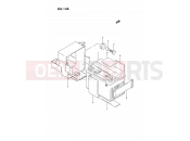 SUZUKI TS185ER P (1993) 14A - BATTERY (MODEL N,MODEL P/R E24)