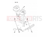 SUZUKI TS185ER P (1993) 15A - SPEEDOMETER - TACHOMETER (MODEL N/P/R E24)