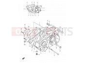 SUZUKI TS185ERC V (1997) 2 - CRANKCASE