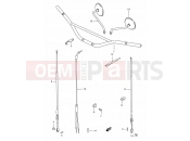 SUZUKI TS185ERC V (1997) 30A - HANDLEBAR (TS185ERCV P09/TS185ERW E01/TS185ERX E71)
