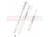 SUZUKI TS185ERC V (1997) 35A - FRONT DAMPER (P09)