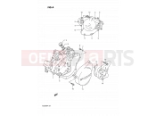 SUZUKI TS200R N (1992) (E02,E04,E24) 4 - CRANKCASE COVER