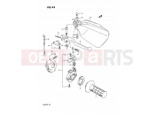 SUZUKI TS200R N (1992) (E02,E04,E24) 43 - RIGHT HANDLE SWITCH
