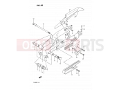 SUZUKI TS200R N (1992) (E02,E04,E24) 49 - REAR SWINGING ARM (E24)