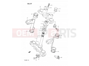 SUZUKI TS200R N (1992) (E02,E04,E24) 37 - STEERING STEM (E24)