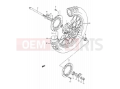 SUZUKI TS200R N (1992) (E03,E28,E33) 47 - REAR WHEEL
