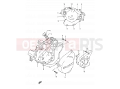 SUZUKI TS200R P (1993) (E03,E28,E33) 4 - CRANKCASE COVER