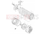 SUZUKI TS200R P (1993) (E03,E28,E33) 13 - CLUTCH