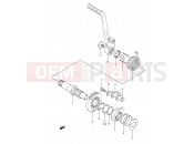 SUZUKI TS200R P (1993) (E03,E28,E33) 16 - KICK STARTER