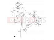 SUZUKI TS200R P (1993) (E03,E28,E33) 28 - FUEL TANK