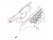 SUZUKI TS200R P (1993) (E03,E28,E33) 32A - FRAME COVER (MODEL P)