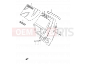 SUZUKI TS200R P (1993) (E03,E28,E33) 35 - HEADLAMP COVER