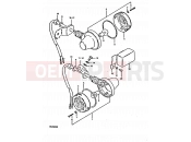 SUZUKI TS250ER T (1996) 24 - TURN SIGNAL LAMP (E02)