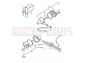 SUZUKI TS250ER X (1999) 28 - TURN SIGNAL LAMP (E39)