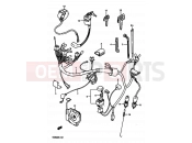 SUZUKI TS250X J (1988) 29 - WIRING HARNESS