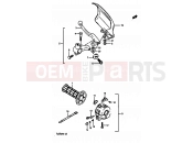 SUZUKI TS250X J (1988) 51 - LEFT HANDLE SWITCH (MODEL G E01,E02,E04,E21,E24)
