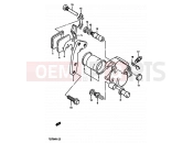 SUZUKI TS250X J (1988) 54 - FRONT CALIPERS