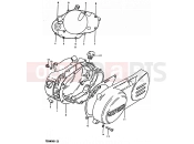 SUZUKI TS50ERK T (1996) 3 - CRANKCASE COVER